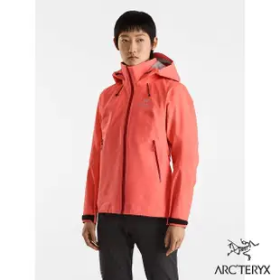 【Arcteryx 始祖鳥】女 Beta AR 防水外套(索拉斯塔橘)