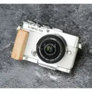 Handmade Wooden Ebony L Hand Grip Holder for Olympus PEN E-P7 EP7 Camera Handle