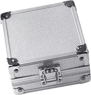 Stgfyxgs KIT -BOX -Storage Bag with Sponge Lockable Multi -purpose -lightweight -aluminum Alloy Practical Large, Silver