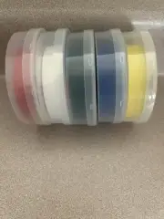 3M Super 35 Scotch Vinyl Electrical mix Colors Tape, 3/4 in x 66 ft, 5 Rolls