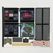 LEGO STICKER SHEET 76183 Batcave The Riddler Face-Off The Batman Stickers Decals
