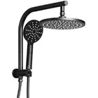 Cefito WELS 9'' Rain Shower Head Mixer/Taps Round Handheld High Pressure Wall