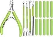 Cuticle Trimmer Set, Professional Cuticle Nippers, Stainless Steel Cuticle Cutter for Nails, Cuticle Trimmer Pedicure Manicure Tool, Cuticle Clippers Pedicure Tools