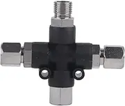 1/8 3 Way Airbrush Air Hose Manifold Adaptor Splitter for Multiple Airbrush, Easy to Use with Uniform 1/8 BSP Threads