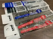 5x Uni Ball Jetstream Pen REFILLS Blue Black Red 0.38 0.5 0.7 1.0 mm SXR Cheap