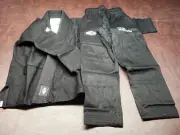 Maeda Red Label 3.0 Jiu Jitsu Gi Black M4 M000 M1 Child Kids Karate MAKK02