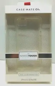 Case-Mate Naked Tough Clear case For iPhone SE 5S 5 1st Gen (4 Inch)