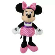 Minnie Mouse Springtime 8" Small Plush Toy Pink Polka Dot Dress