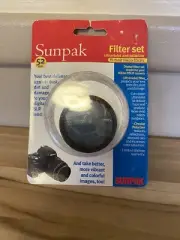 Sunpak Filter Set 52 mm, Ultraviolet & Polarizer Fits most Nikon DSLR's