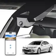 4K Dash Cam fit for Toyota Camry & Camry Hybrid Gen8 XV70 2021 2022 2023 2024 (Model A), LE L XLE TRD XSE SE, Integrated OEM Look, UHD 2160P, App & WiFi,64GB Card,GPS,Not fit for Camry 2025