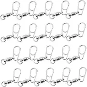 Eight Figure Ring Connector Kits Fishing Equipment Sea Fishing Tackle Collapsible Pickerel Hooks Fishing Barrel Swivels Fishing Pliers Gripper Fly Catapult Stainless Steel