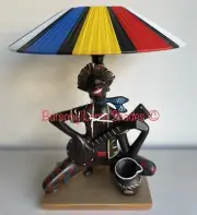 PLASTIC RIBBON LAMPSHADE X LARGE "COOLIE SPACE SHIP SHAPE" for BARSONY LAMP