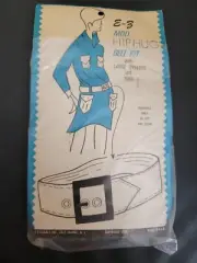 E-Z Mod Hip Hug Belt Kit with large eyelets and tool 2" vinyl belting VTG