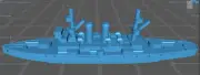 HNoMS Norge - Norway - Wargaming - Axis & Allies - Naval Miniature