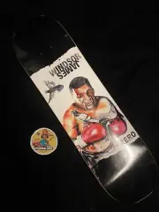 RARE SIGNED Zero Skateboard Deck Windsor James Iron Mike Tyson 8.125 AUTOGRAPH