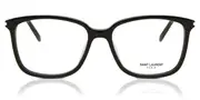 Saint Laurent SL 453/F Asian Fit 001 Men's Glasses Black Size 55 - Private Health Rebate - Blue Light Block Available