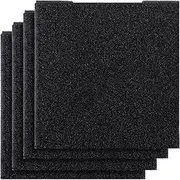 COMNICO 4PCS Patch Panel Hook&Loop AdapterPanel for Patches Badges Plank Adapter Panel for DIY Patch Badge 4''x4'' Badges and Insignia Patches for Display Board