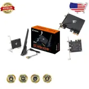 WiFi 6E 2x2/ Bluetooth 5.2 PCIe Expansion Card for Fast Desktop Internet