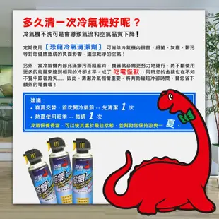 恐龍 冷氣清潔劑 冷氣清洗劑 冷氣機清潔劑 冷氣機清洗機 空調清潔劑 空調清洗劑 420ml