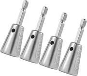 COHEALI 4sets Automatic Wire Connector Tool Electrician Wire Twisting Tool for Power Drill Lightweight Carbon Steel for Efficient Wiring Tasks for Splicing and Cable Work 4pcs*4
