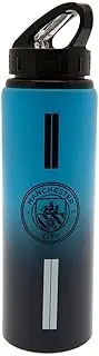 Manchester City FC Stripe Aluminium Water Bottle