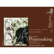 Strathmore 400 Series Printmaking Paper Pad, 18 x 24 Inches, 15 Sheets