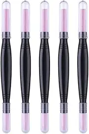 BESTYASH 5Pcs Polishing Pen for Nail Double Ended Buffer Sticks for Professional Pedicure Ergonomic Design for Salon Home Use for Shiny Nails and Gentle Grooming