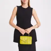 NWT Tory Burch Mini Kira Top Handle Satchel Bag In Leather