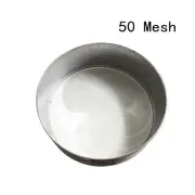 50 Mesh Stainless Steel Screen Sieve 19.6inch Diameter 5.9inch Heigth 1 pcs