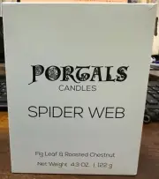 Melanie Martinez Portals Candle SPIDER WEB 4.3oz Fig Leaf & Roasted Chestnut