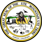 Great Seal of the Ute Mountain Tribe 2" Decal