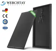 200W Solar Panel 12V Mono Fixed Portable Home Caravan Camping Power Charging
