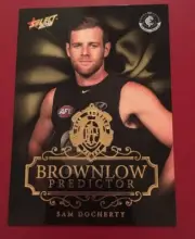 2018 AFL Select Footy Stars Brownlow Gold Predictor SAM DOCHERTY BPG19 200/250