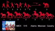 IMEX 515 Mexican Cavalry, Alamo MIB 1/72 toy soldiers
