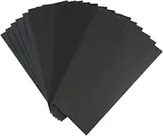 Efficient Sandpaper Paper Set 20 Sheets 600/1200 Grit for Dry/wet Sanding Applications