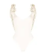 AMIRA' ONE-PIECE SWIMSUIT ivory