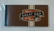 Hallmark gift book (what a Great Dad coupon book) new old stock 2007