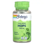 Solaray, True Herbs, HOPS, 340 mg, 100 Vegcaps