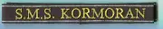 German WW1 Navy Cap Talley SMS KORMORAN Surface Raider copy