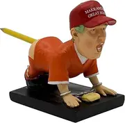 Political Satire Donald Trump Pen Holder - Donald Trump Merchandise. Funny Gifts for Men, White Elephant Gifts for Adults. Unique Gifts, Gag Gifts for Men, Mens Gifts.