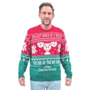 Unisex Christmas Vacation Movie Wally Moose Egg Nog Mug Ugly Christmas Sweater