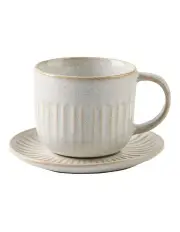 [Hottie] Laurie Tea Cup And Saucer in Soft White