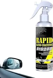 Car Ceramic Coating Spray | Auto Paint Coating Spray | 260ml Vehicle Accessories, Automotive Polishing Wax for Preventing Dust, Stains, Dirt