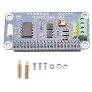 Waveshare RS485 CAN HAT for Raspberry Pi Allows Stable Long-distance Communication Supports Raspberry Pi series boards blue