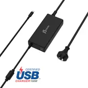 J5Create JUP2290 100W PD USB-C Super Charger (Notebook power supply) - USB-C Notebook power supply or charge Smartphones, Tablets, Laptop charger JUP2290