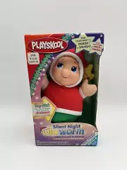 #9945 NRFB Hasbro Playskool Silent Night Gloworm Sings in English & Spanish NIB