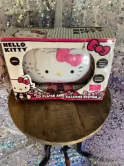 Hello Kitty 2014 CD player & Karaoke System Brand New Authentic NIP