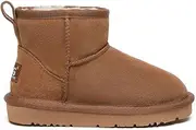 [UGG AUSTRALIAN SHEPHERD] AS UGG Kids Boots Sheepskin Wool Suede Upper Water Resistant Mini Boots Noel