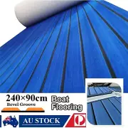 240×90cm EVA Foam Boat Flooring Mat Decking Yacht Carpet Marine Teak Sheet