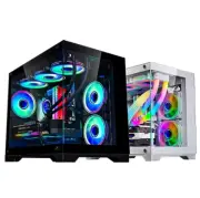 LVPATECH PC Gaming PC Case Tempered Glass ATX / ATX-Mini Tower